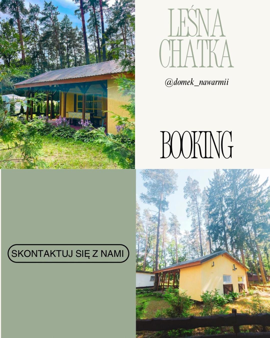 Lesna Chatka Klebowo Exterior foto